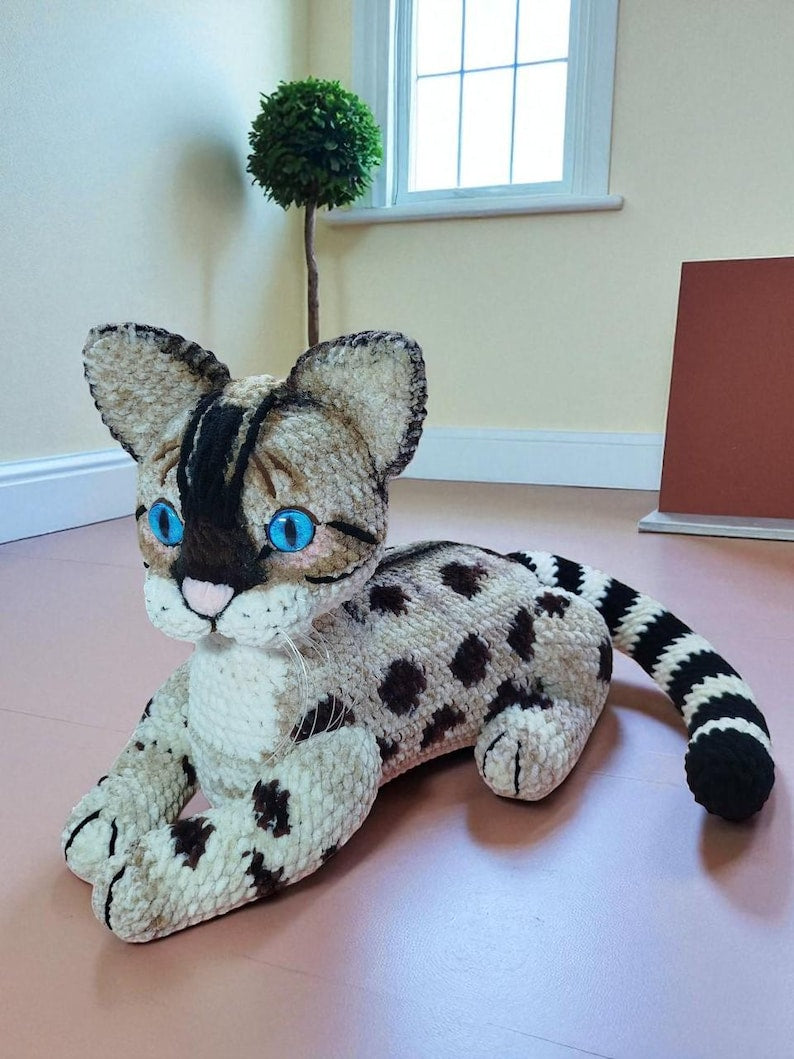 Savanna Cat Crochet Pattern