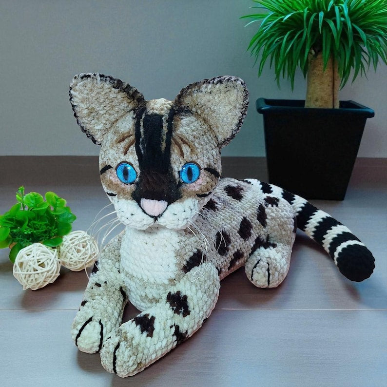 Savanna Cat Crochet Pattern
