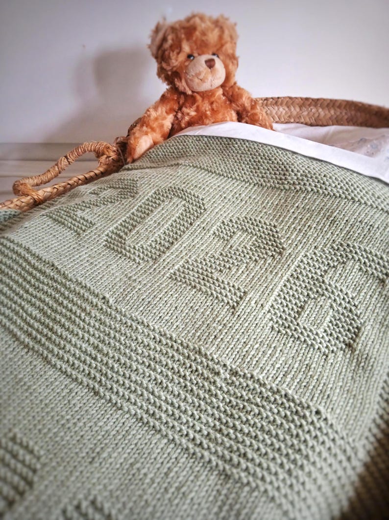 Welcome Blanket Knitting Pattern