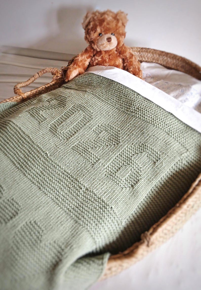 Welcome Blanket Knitting Pattern