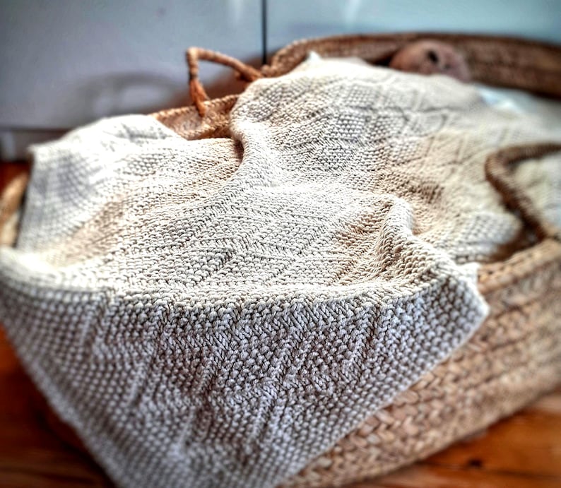 CozyNest Blanket Knitting Pattern