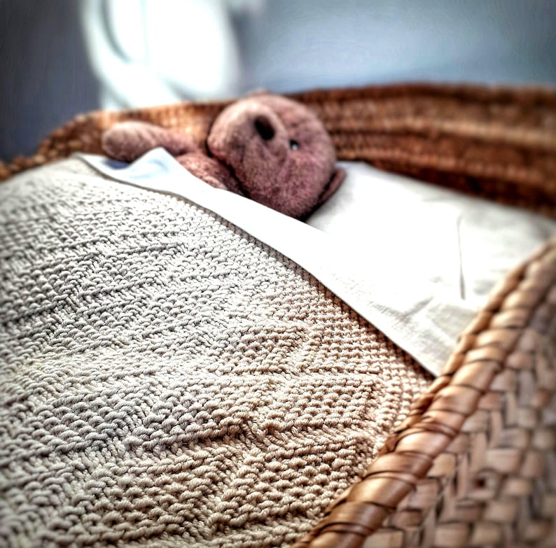 CozyNest Blanket Knitting Pattern