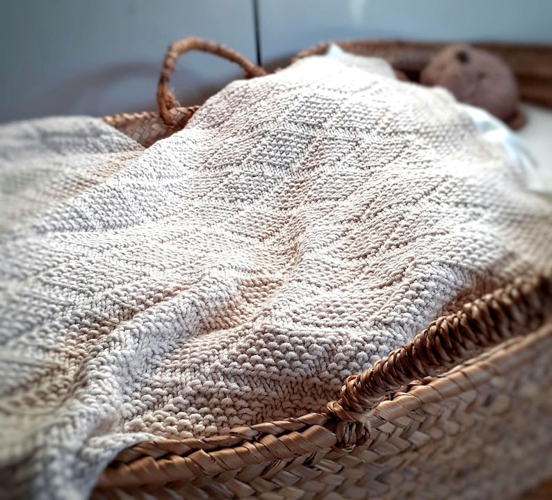 CozyNest Blanket Knitting Pattern