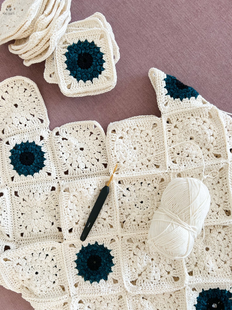 Wildflower Sweater Crochet Pattern