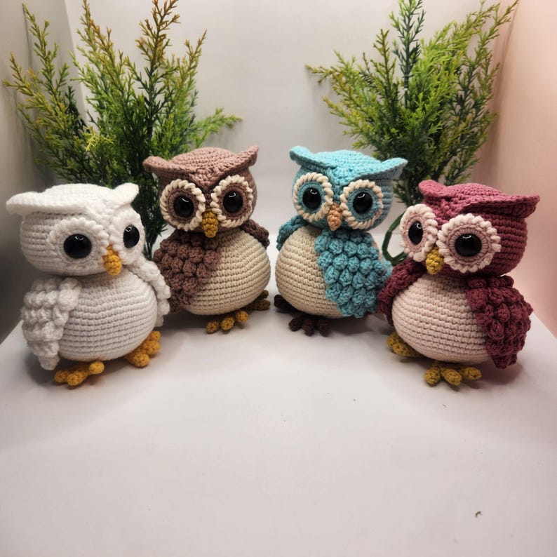 Sleepy Owl Crochet Pattern
