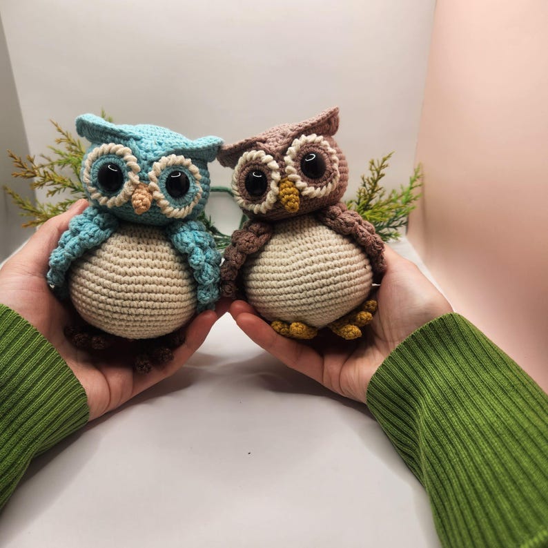 Sleepy Owl Crochet Pattern