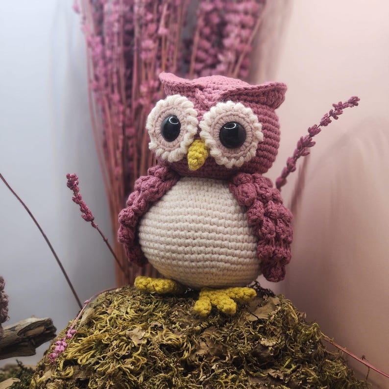Sleepy Owl Crochet Pattern