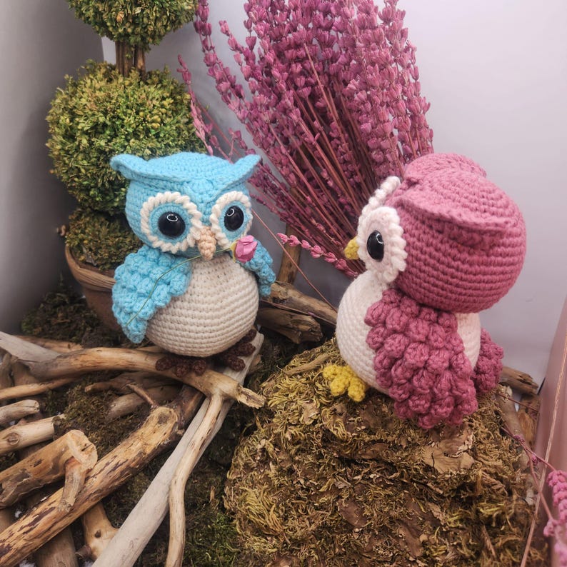 Sleepy Owl Crochet Pattern