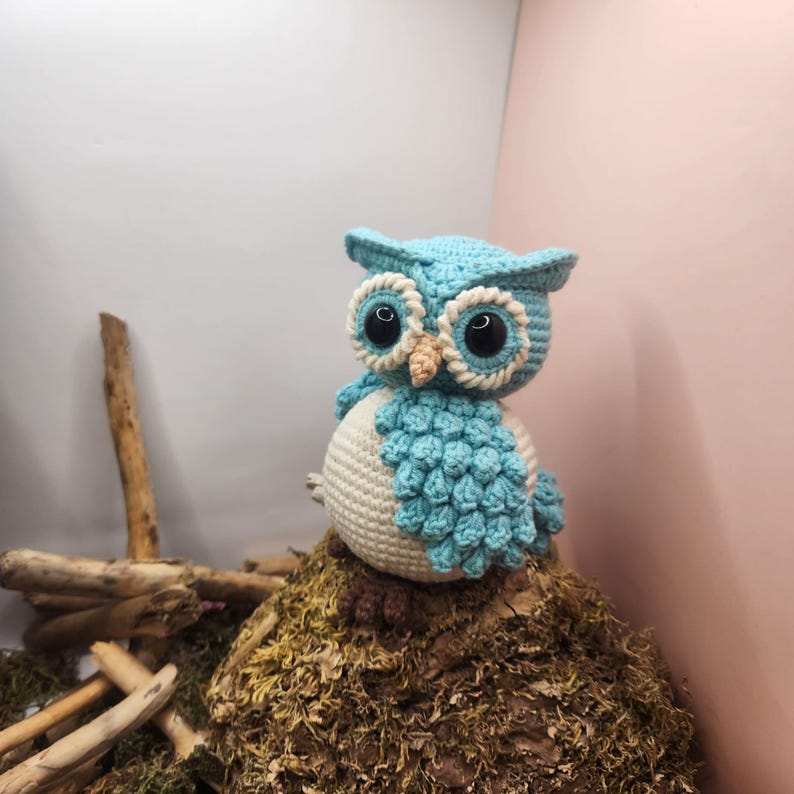 Sleepy Owl Crochet Pattern