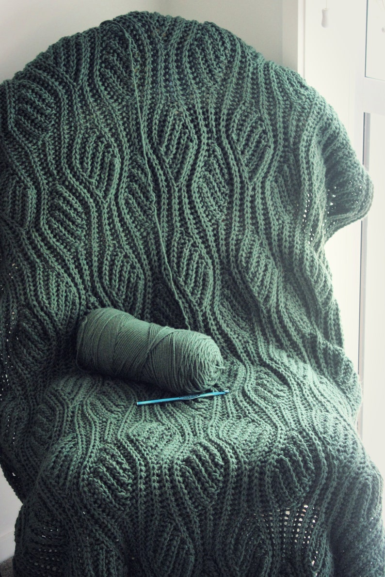 Luxe Blanket Crochet Pattern