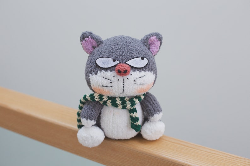 Grumpy Cat Knitting Pattern
