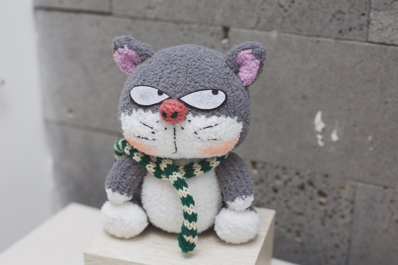 Grumpy Cat Knitting Pattern