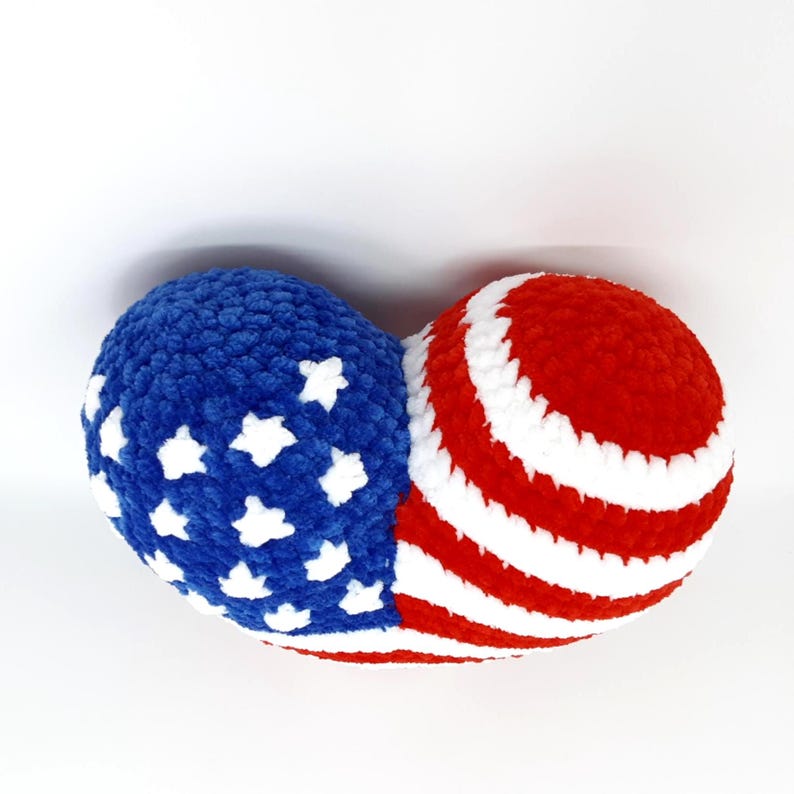 All-American Heart Crochet Pattern