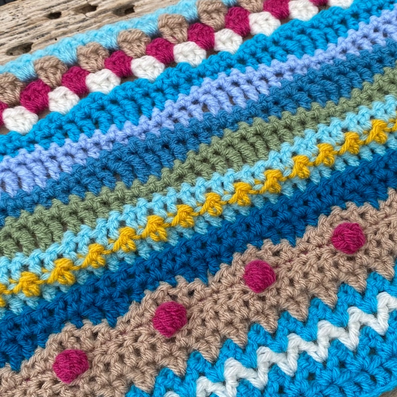 Seaside Charm Blanket Crochet Pattern