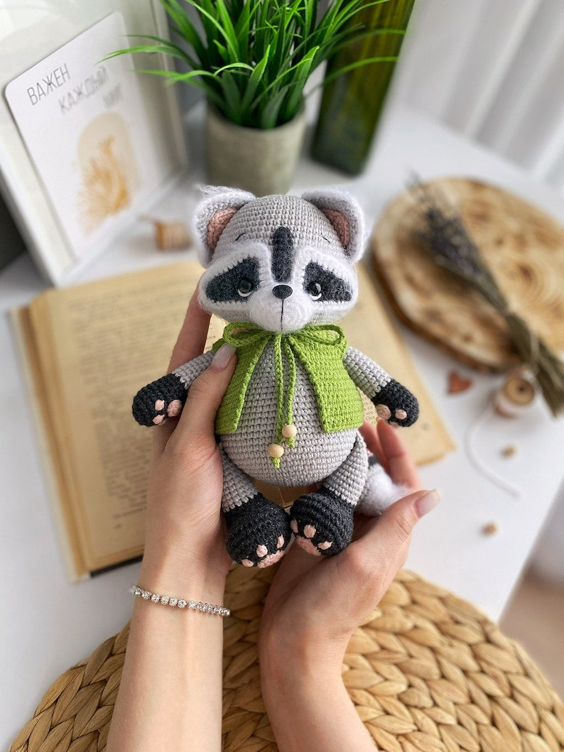 Raccoon Crochet Pattern