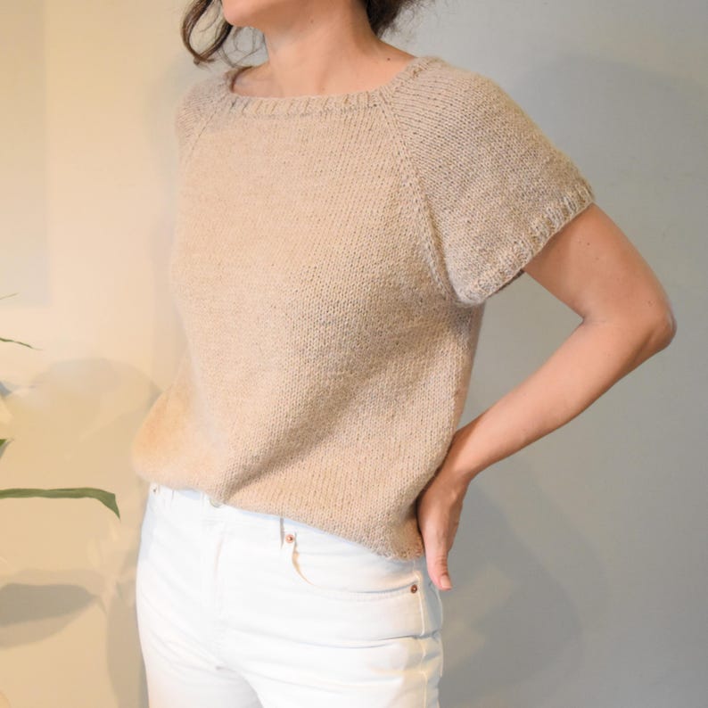Simple Top Knitting Pattern