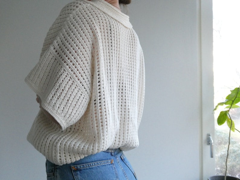 Breezy Button Up Crochet Pattern