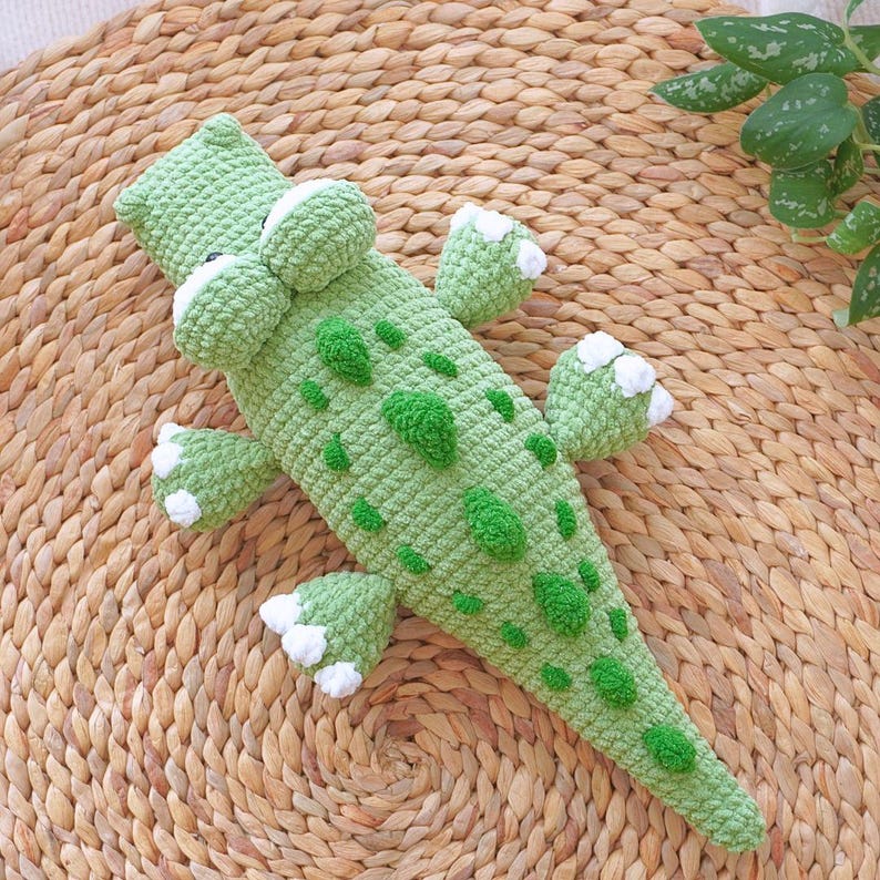 Crocodile Crochet Pattern