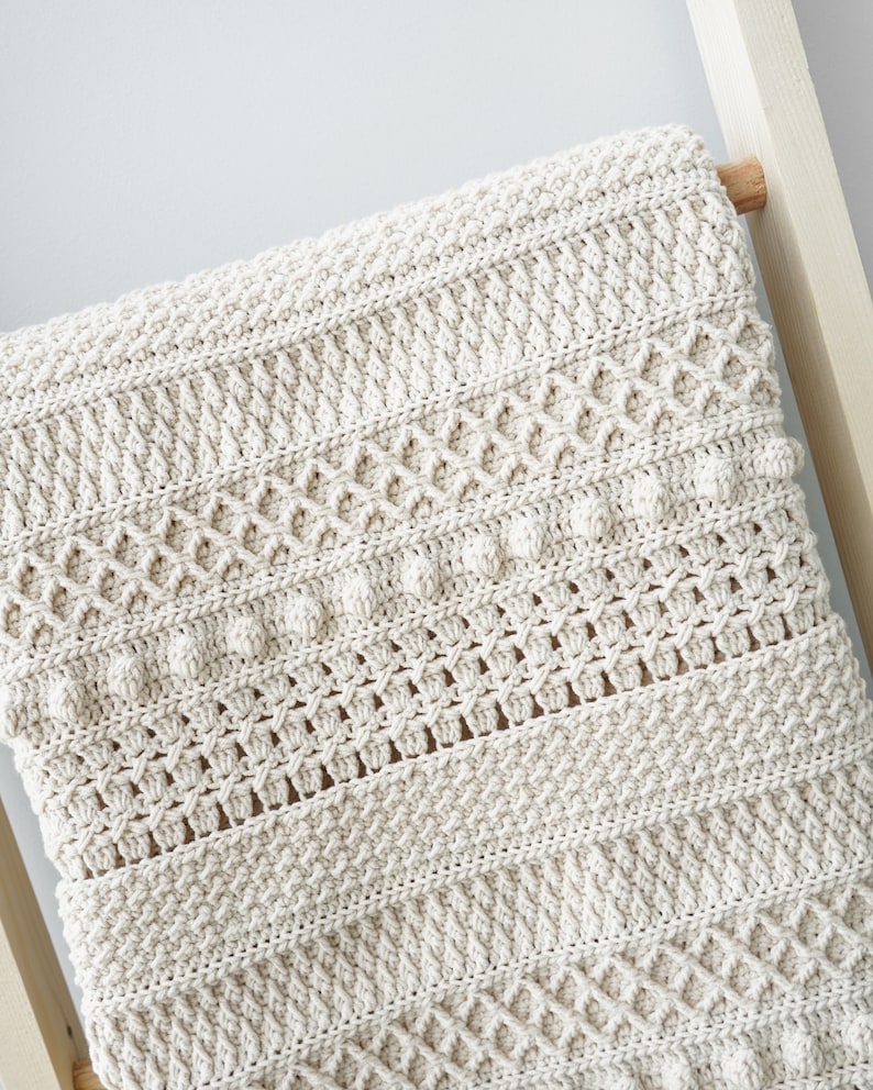 Serene Blanket Crochet Pattern
