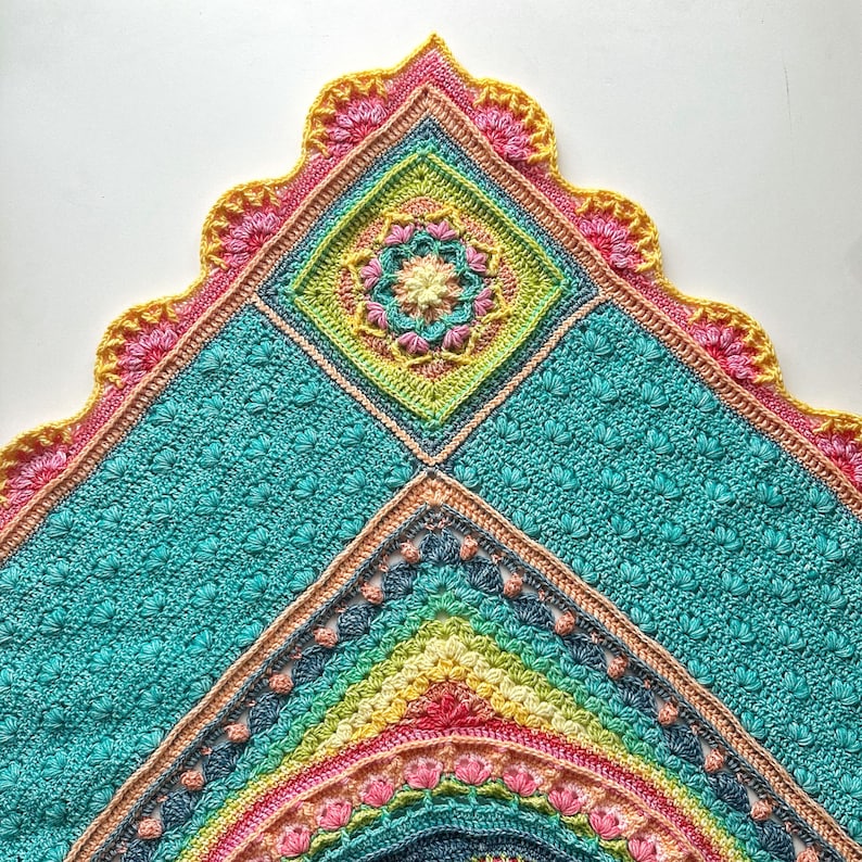 Aurora Blanket Crochet Pattern