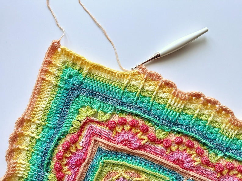 Aurora Blanket Crochet Pattern