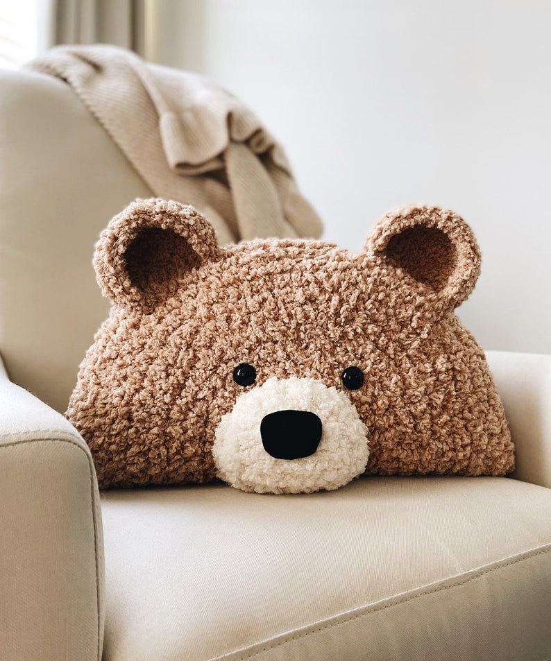 Bear Pillow Crochet Pattern
