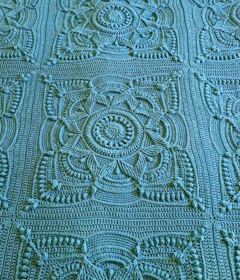 Majestic Blanket Crochet Pattern