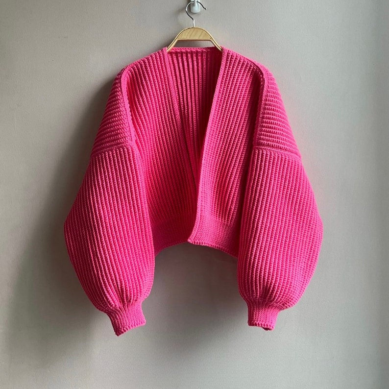 Whisper Cardigan Crochet Pattern