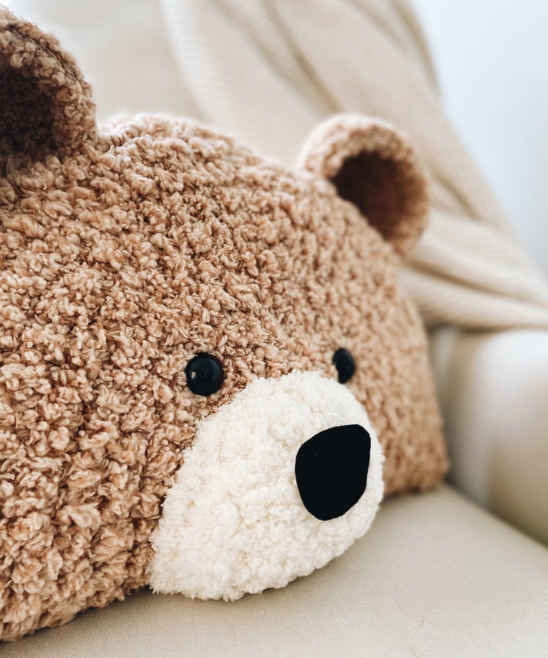 Bear Pillow Crochet Pattern