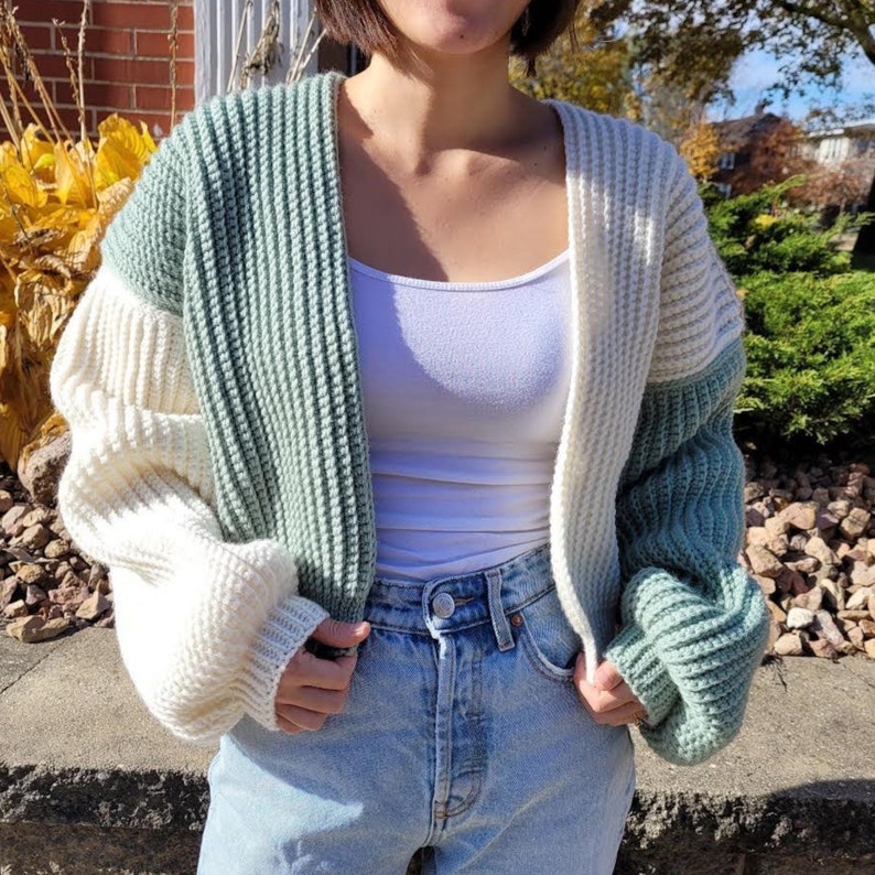 Whisper Cardigan Crochet Pattern