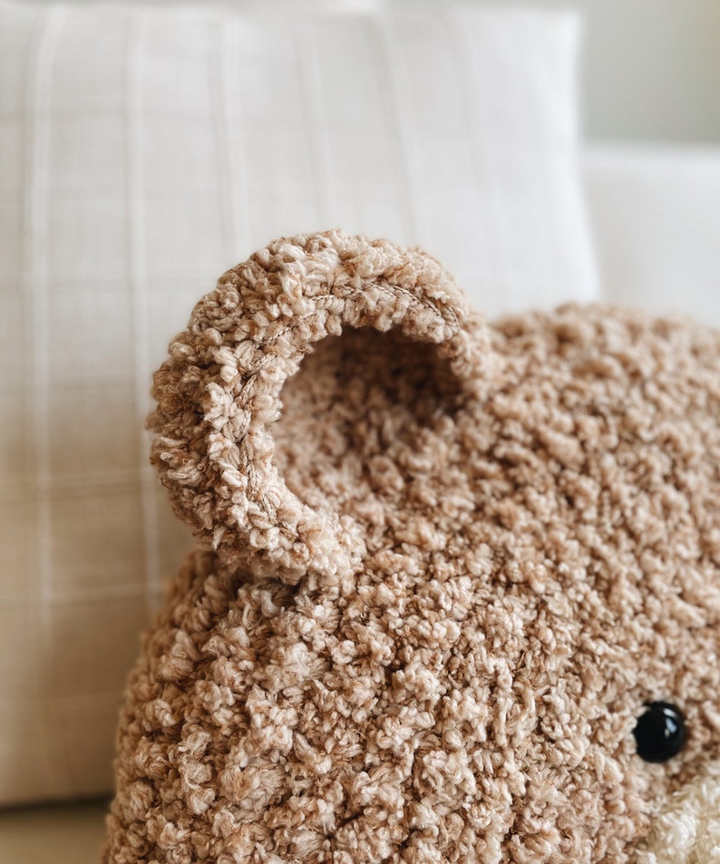 Bear Pillow Crochet Pattern