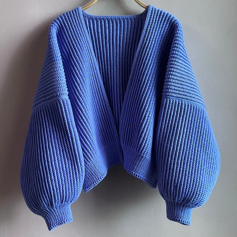 Whisper Cardigan Crochet Pattern