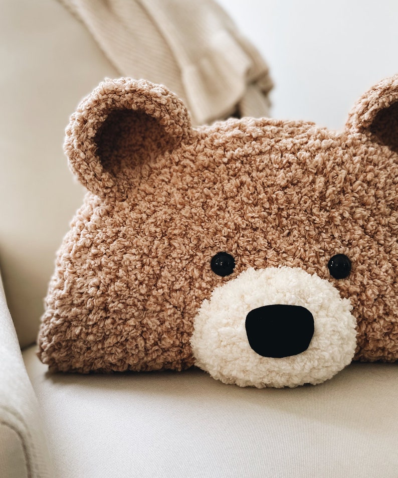 Bear Pillow Crochet Pattern