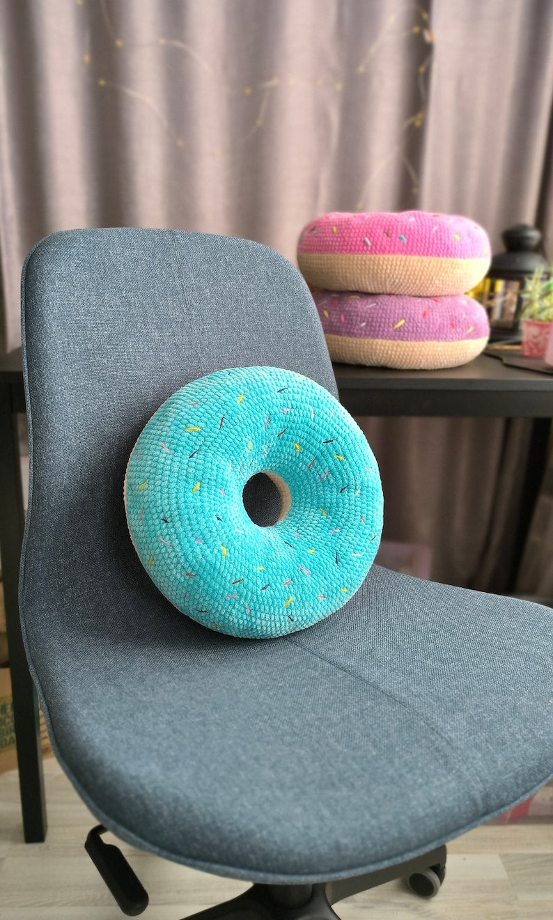 Donut Pillow Crochet Pattern
