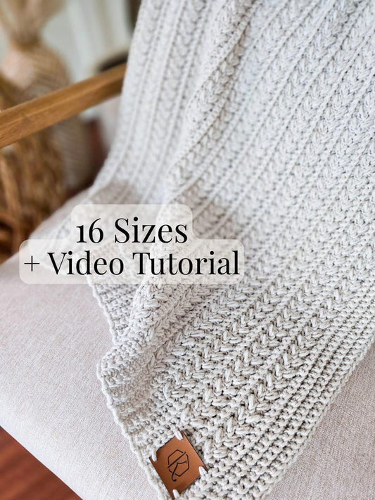 Cozy Wheat Blanket Crochet Pattern