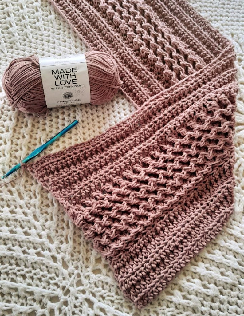 Waves Blanket Crochet Pattern