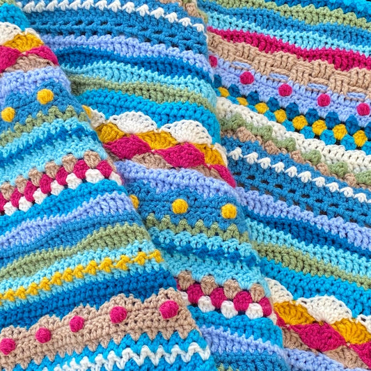 Seaside Charm Blanket Crochet Pattern