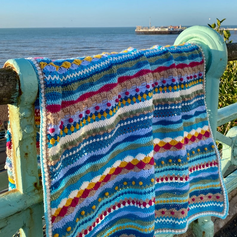 Seaside Charm Blanket Crochet Pattern