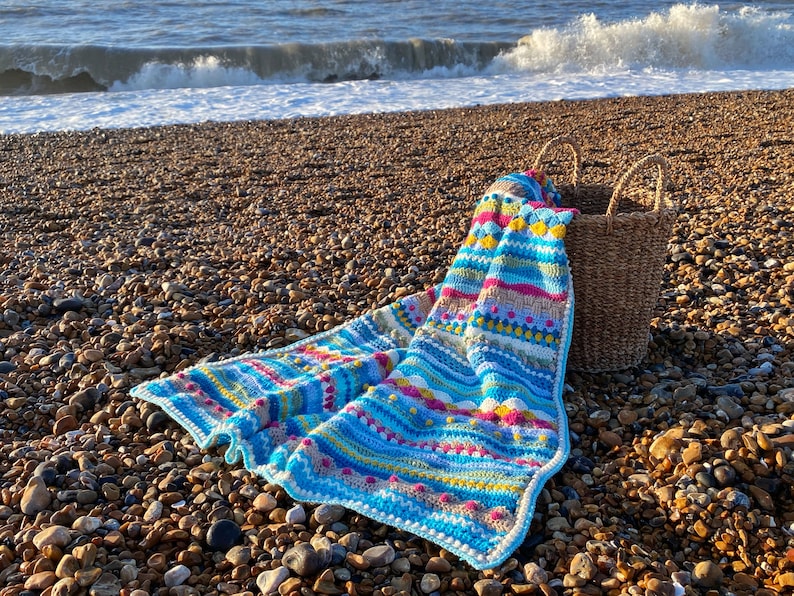 Seaside Charm Blanket Crochet Pattern