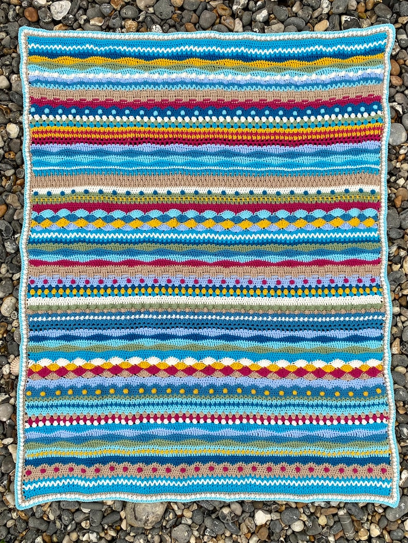 Seaside Charm Blanket Crochet Pattern