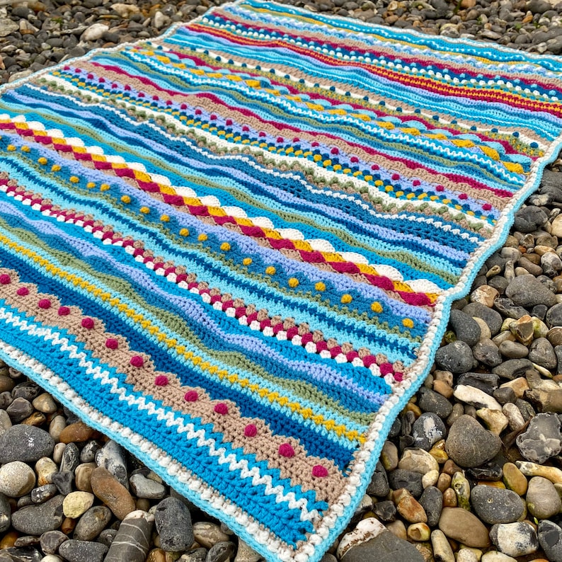 Seaside Charm Blanket Crochet Pattern