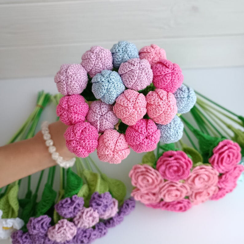 Bouquet Flower Crochet PATTERN