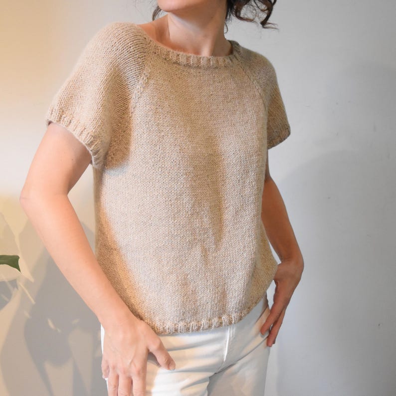 Simple Top Knitting Pattern