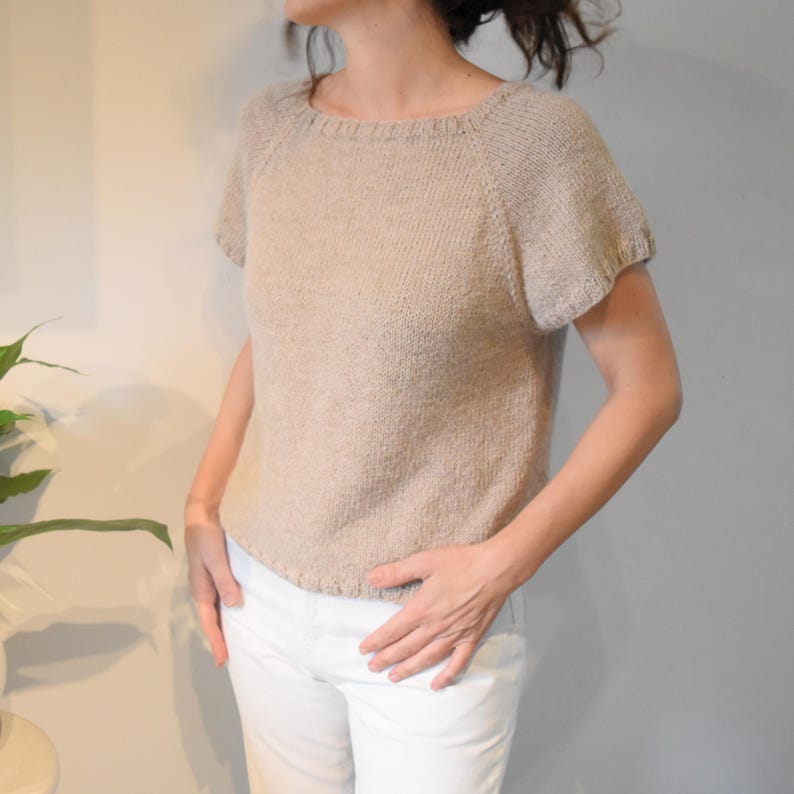 Simple Top Knitting Pattern