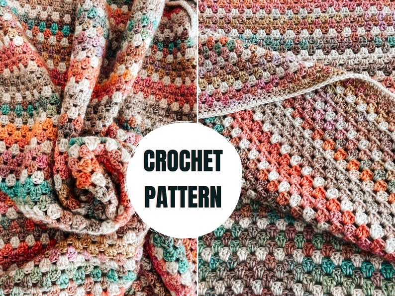 Autumn Breeze Blanket Crochet Pattern