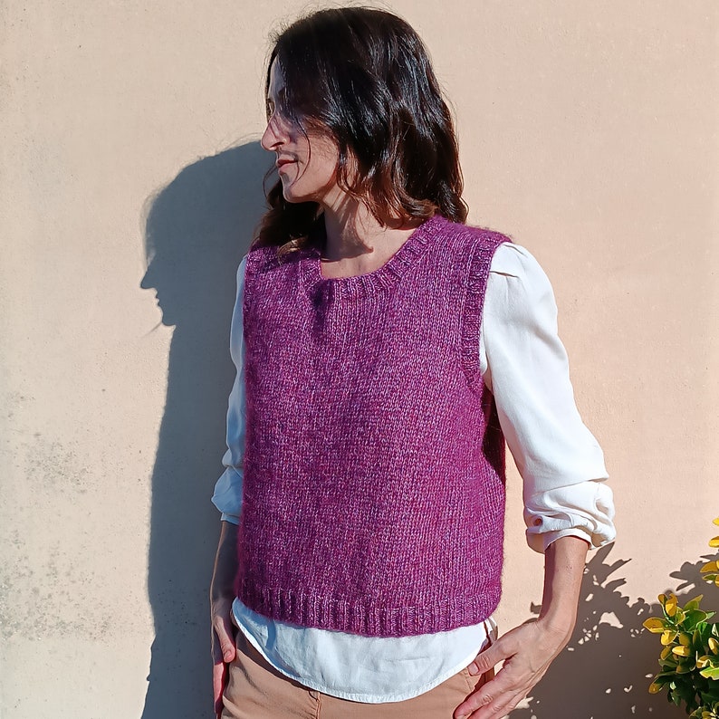 Classic Vest Knitting Pattern