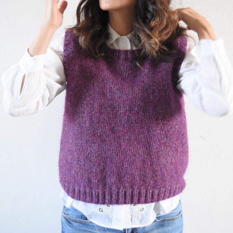 Classic Vest Knitting Pattern