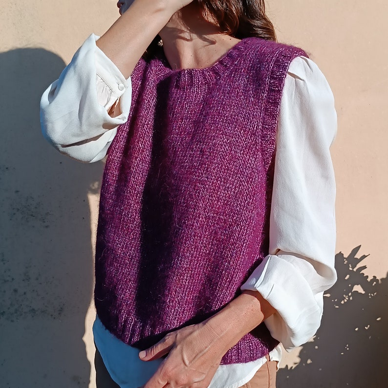 Classic Vest Knitting Pattern