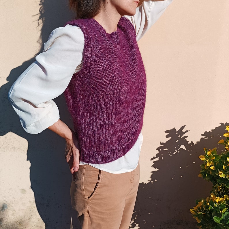 Classic Vest Knitting Pattern