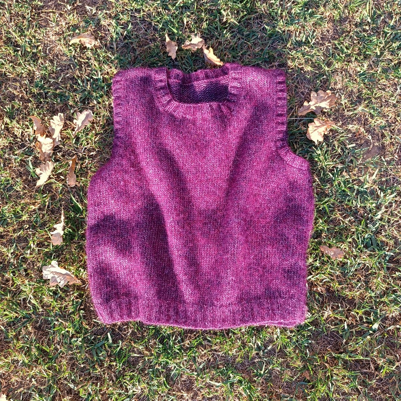 Classic Vest Knitting Pattern